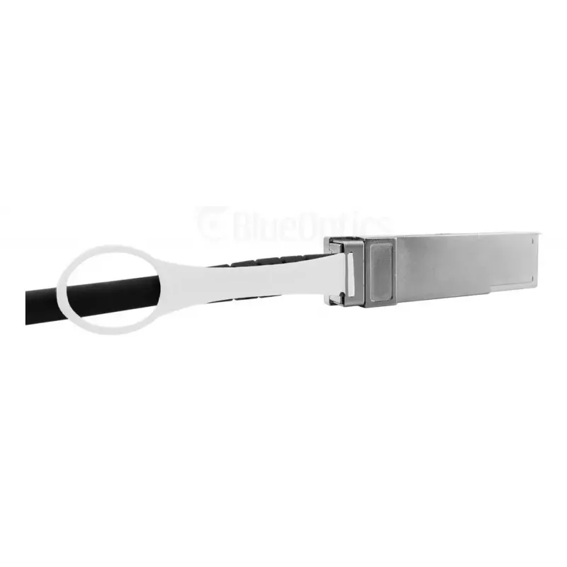 InfiniBand / šviesolaidinis kabelis BlueOptics QSFP-4SFP10G-CU3M-HU 3 m 4xSFP+ juodas