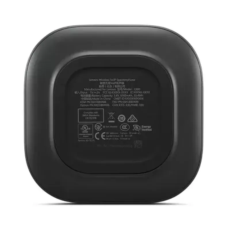 Lenovo 4XD1B84406 Bluetooth konferencinis garsiakalbis juodas 5.0