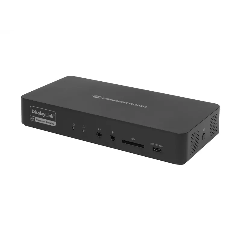 Conceptronic DONN31B 17-in-1 DisplayLink Dockavimo Stotelė USB 3.2 Gen 2