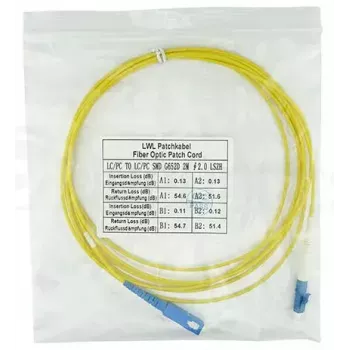 BlueOptics SFP2122BU3MK InfiniBand šviesolaidinis kabelis 3 m LC SC geltonas