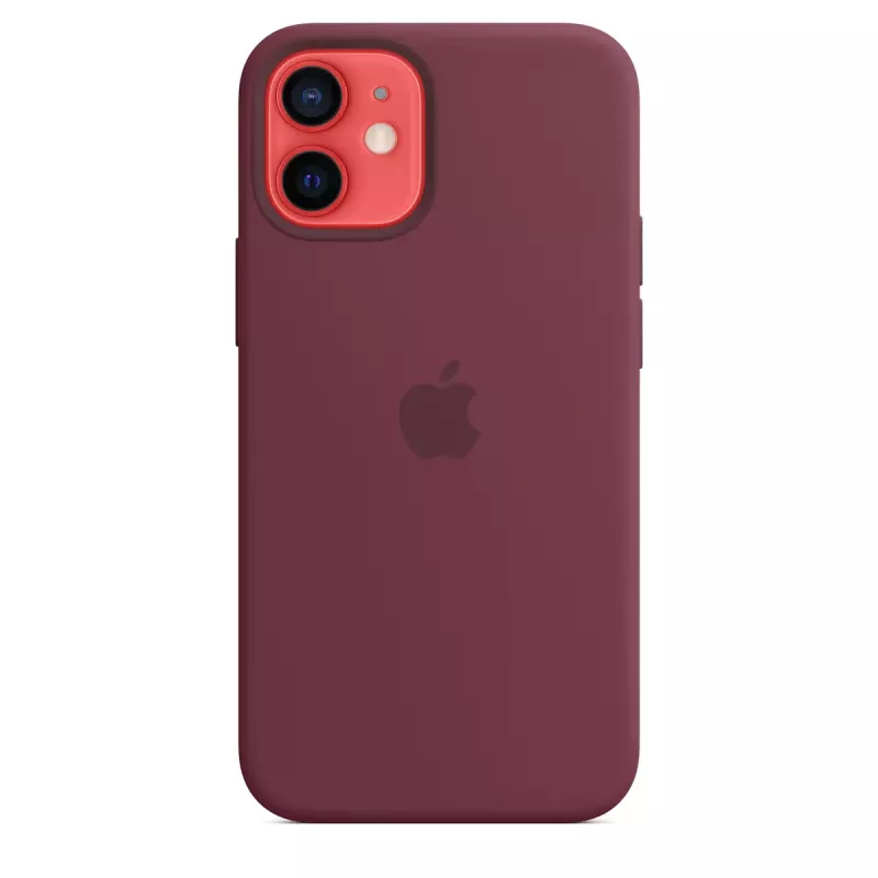 Apple Silicone Case su MagSafe iPhone 12 mini – Slyvinė