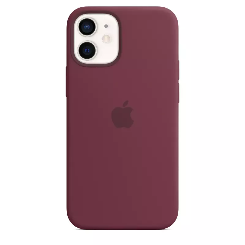 Apple Silicone Case su MagSafe iPhone 12 mini – Slyvinė