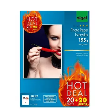 Foto popierius A4 Sigel T1155 High-gloss