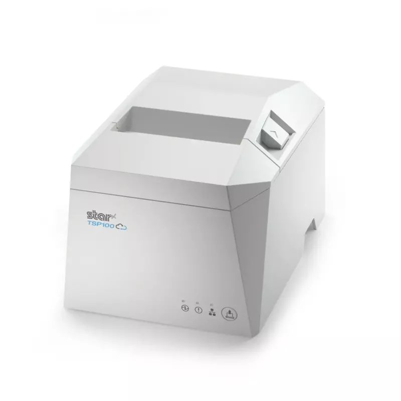 Terminalinis kvitų spausdintuvas Star Micronics TSP143IV UE WT 80mm laidinis ir belaidis