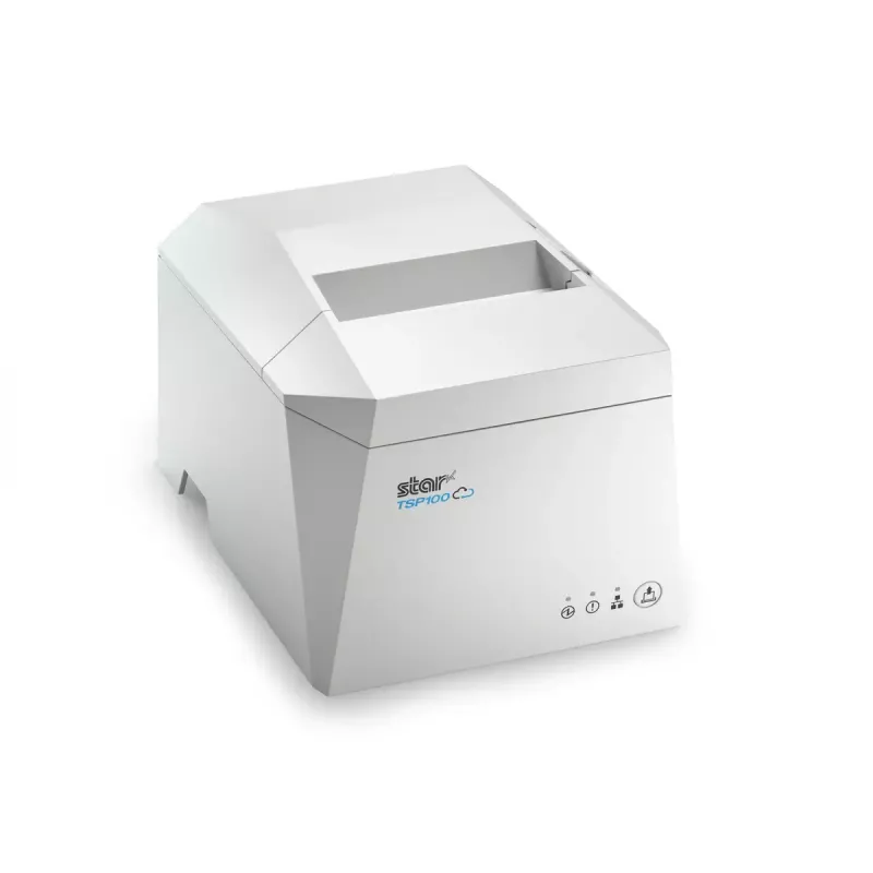 Terminalinis kvitų spausdintuvas Star Micronics TSP143IV UE WT 80mm laidinis ir belaidis
