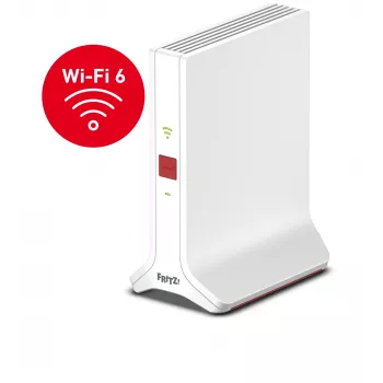 Wi‑Fi stiprintuvas FRITZ Repeater 3000 AX Edition – dviejų juostų 2,4/5 GHz, Wi‑Fi 6 (802.11ax), iki 2400 Mbps, Gigabit Ethernet