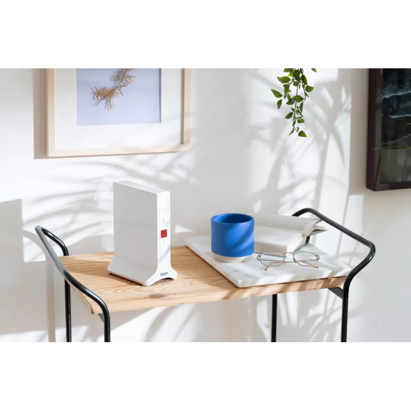 Wi‑Fi stiprintuvas FRITZ Repeater 3000 AX Edition – dviejų juostų 2,4/5 GHz, Wi‑Fi 6 (802.11ax), iki 2400 Mbps, Gigabit Ethernet