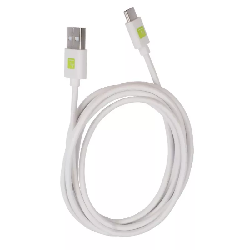 Techly ICOC MUSB20-CMAM20TW USB 2.0 laidas 2 m USB A USB C baltas