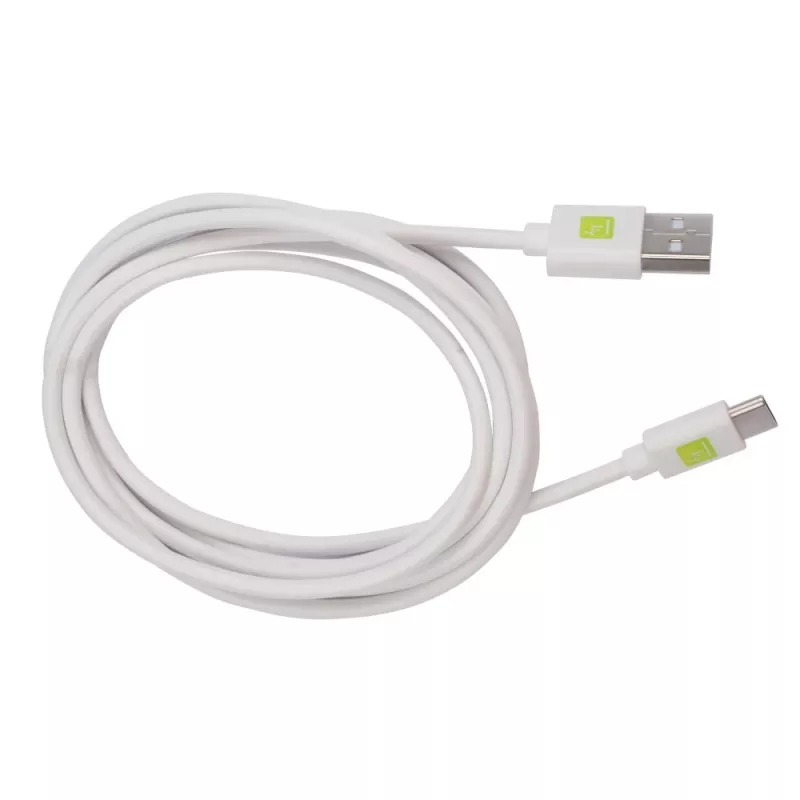 Techly ICOC MUSB20-CMAM20TW USB 2.0 laidas 2 m USB A USB C baltas