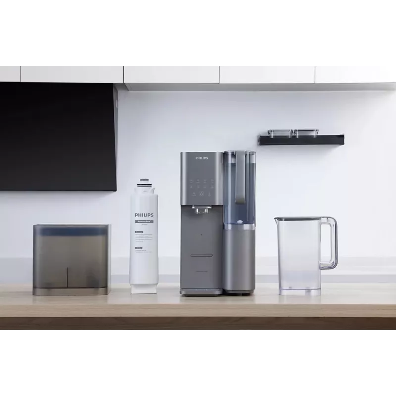 Philips ADD6921DG/10 vandens dozatorius su filtravimo sistema 3,6 L pilka