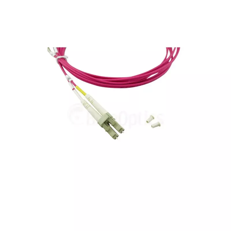 BlueOptics 4Z57A10846 InfiniBand šviesolaidinis kabelis 1 m LC Violet OM4