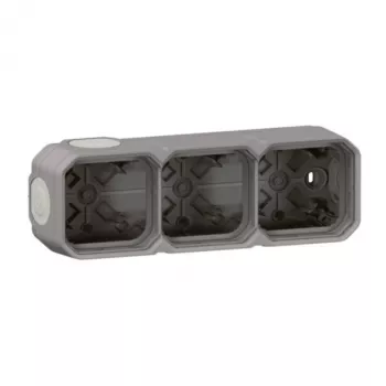 Legrand 069680L Plexo 3-ių skyrių paviršinė sandari dėžė