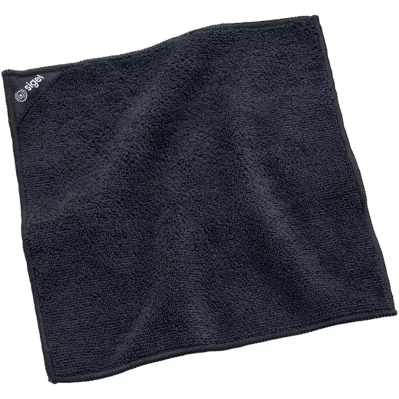 Valymo šluostė mikropluošto Sigel BA110 Neodimio juoda 250x250 mm
