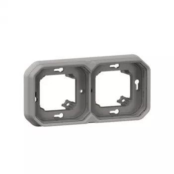 Legrand 069683L Plexo 2-ių modulių įleidžiamas rėmelis, pilkas