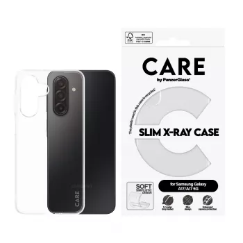 Apsauginis dėklas telefonui PanzerGlass CARE Transparent X-Ray Soft Basic, skirtas Samsung Galaxy (CR73372)