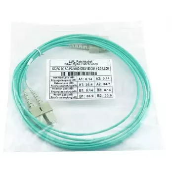 BlueOptics SFP3232EU1MK InfiniBand šviesolaidinis kabelis 1 m SC žalias