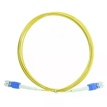 Skiemo pluošto kabelis BlueOptics SFP8181BU0.5MK 0,5 m LC geltonas