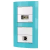 Sieninis lizdas RJ-45 + HDMI Kindermann 7456 000 544