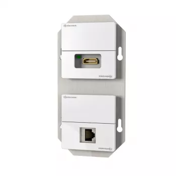 Sieninis lizdas RJ-45 + HDMI Kindermann 7456 000 544
