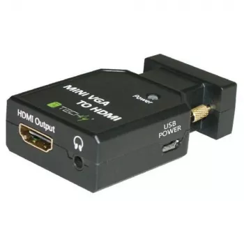 Techly Mini Converter VGA ir Audio į HDMI IDATA VGA-HDMINI