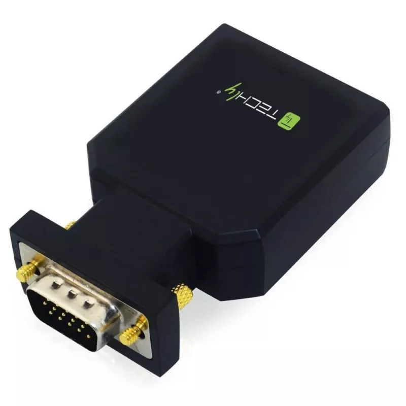Techly Mini Converter VGA ir Audio į HDMI IDATA VGA-HDMINI