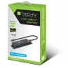 Techly IADAP-USBC-935 belaidė stotelė / prievadų replikatorius, USB 3.2 Gen 1 (3.1 Gen 1) Type-C, juoda