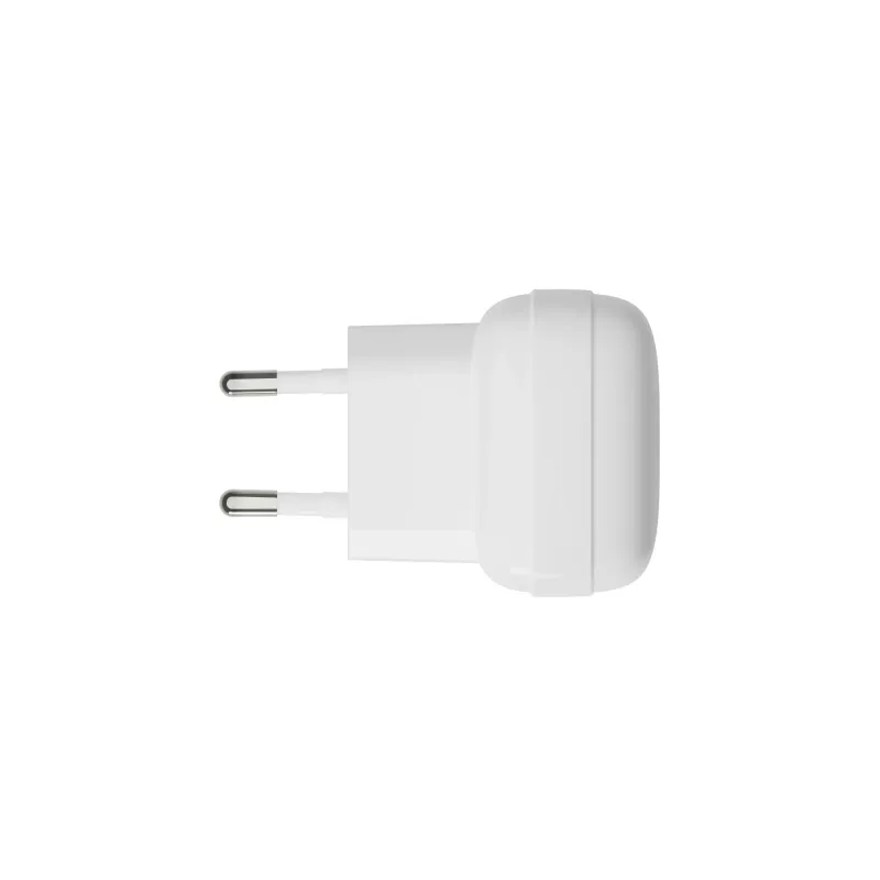 Sieninis įkroviklis d bramante re-charge Pro EU Flat 2×USB-C 20W Baltas (patalpoms)