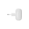 Sieninis įkroviklis d bramante re-charge Pro EU Flat 2×USB-C 20W Baltas (patalpoms)