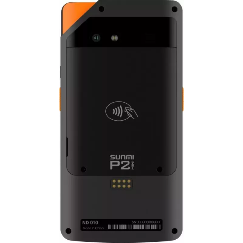 Mobilus POS terminalas SUNMI P2 Mini su 2 GB RAM, 16 GB atmintimi ir 5 MP kamera