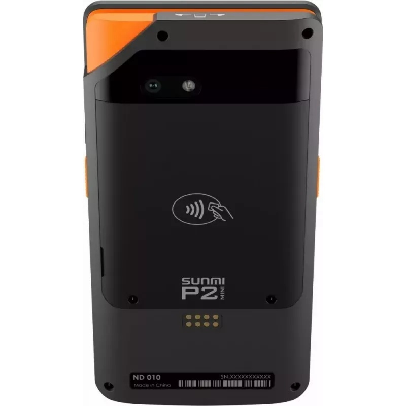 Mobilus POS terminalas SUNMI P2 Mini su 2 GB RAM, 16 GB atmintimi ir 5 MP kamera