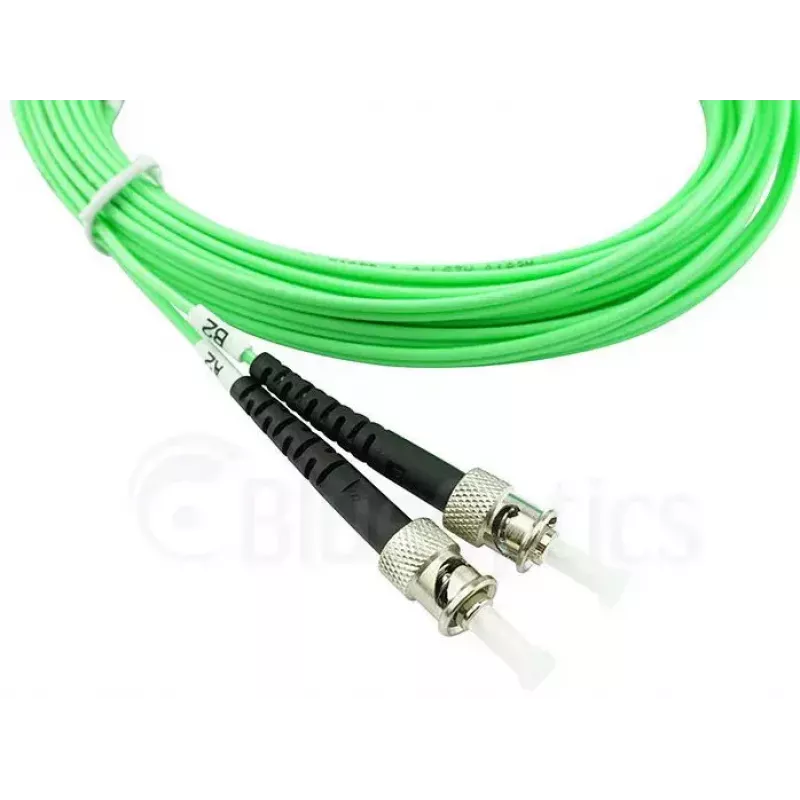 Skaidulinis optinis kabelis BlueOptics SFP3133GU3MK LC ST OM5 3 m Liepų žalios spalvos