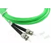 Skaidulinis optinis kabelis BlueOptics SFP3133GU3MK LC ST OM5 3 m Liepų žalios spalvos