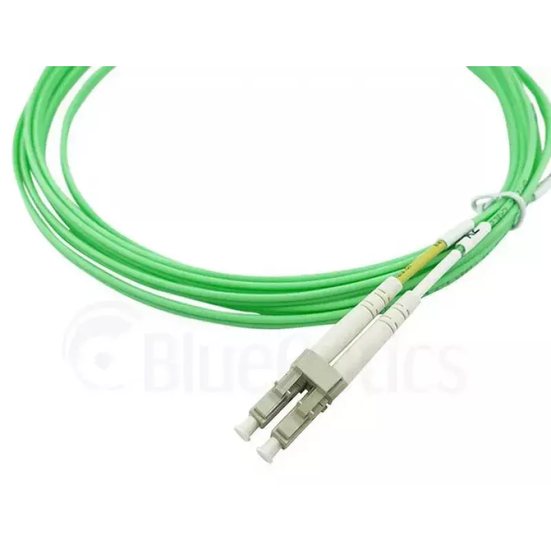 Skaidulinis optinis kabelis BlueOptics SFP3133GU3MK LC ST OM5 3 m Liepų žalios spalvos