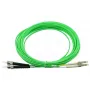 Skaidulinis optinis kabelis BlueOptics SFP3133GU3MK LC ST OM5 3 m Liepų žalios spalvos