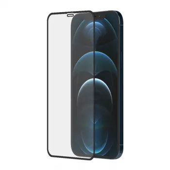 Apsauginis stiklas PanzerGlass SAFE. by ® Apple iPhone 12 Pro Max nuo krašto iki krašto, atsparus įbrėžimams ir smūgiams
