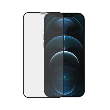 Apsauginis stiklas PanzerGlass SAFE. by ® Apple iPhone 12 Pro Max nuo krašto iki krašto, atsparus įbrėžimams ir smūgiams