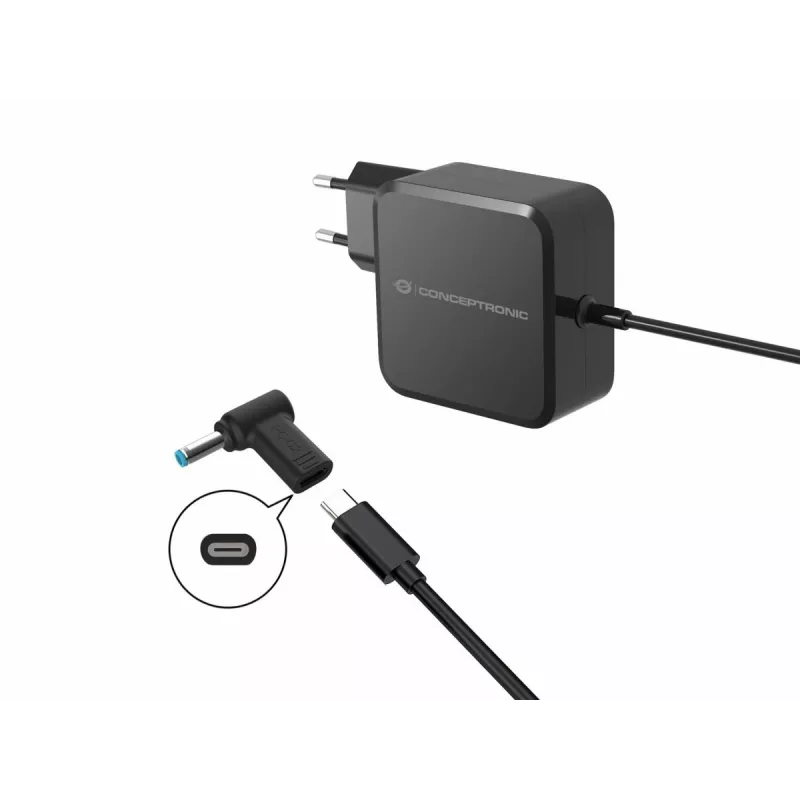 Conceptronic ABBY15PC02 DC į USB-C adapteris, Dell 4.5x3.0mm, 18-20V