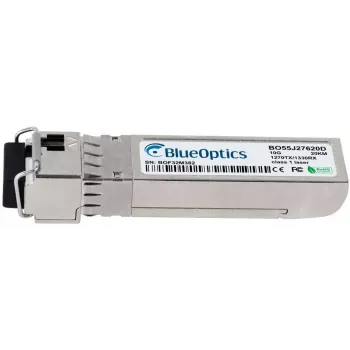 BlueOptics SFP-10G-BX-U-20-FR-BO tinklo siųstuvas-imtuvas, SFP+, 10 Gbit/s, vienmodis, BIDI
