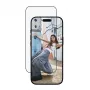 Apsauginis stiklas PanzerGlass SAFE iPhone 17 Ultra-Wide Fit su juodu rėmeliu
