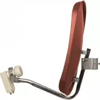Palydovinė antena TechniSat Digidish 45 Twin raudona