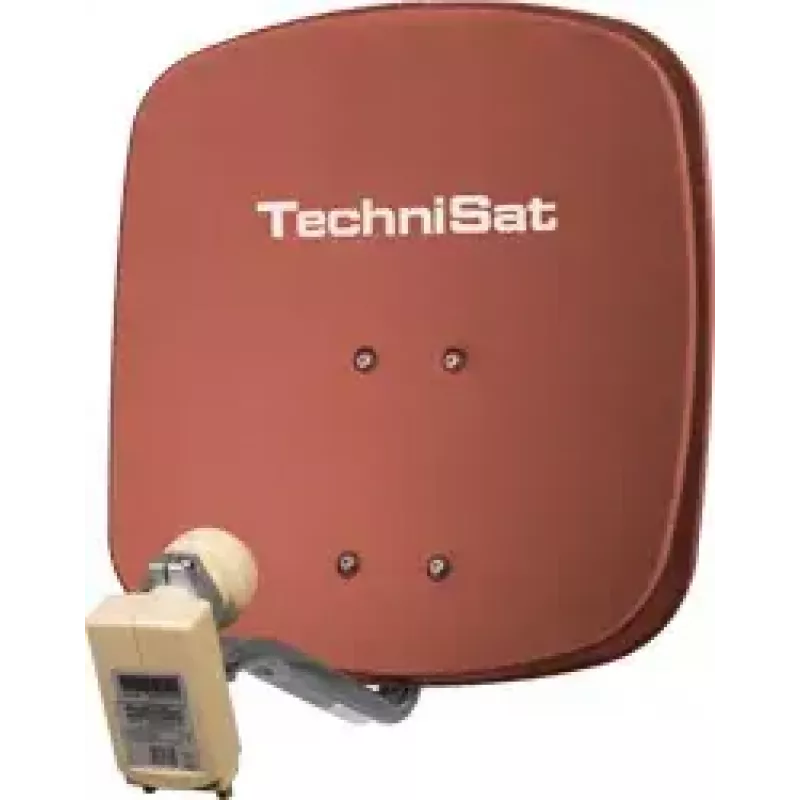 Palydovinė antena TechniSat Digidish 45 Twin raudona