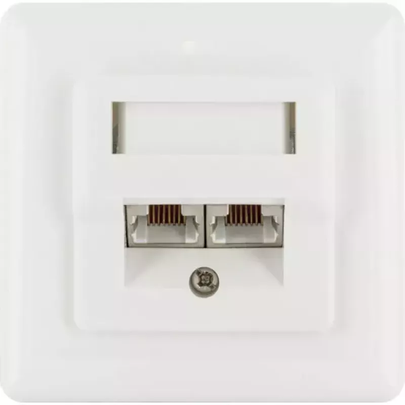 RJ-45 kištukinis lizdas Schwaiger TDU2628532 baltas