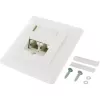 RJ-45 kištukinis lizdas Schwaiger TDU2628532 baltas