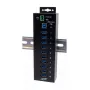 USB 3.2 Gen 1 šakotuvas EXSYS EX-1510HMVS, 11 prievadų, metalinis korpusas