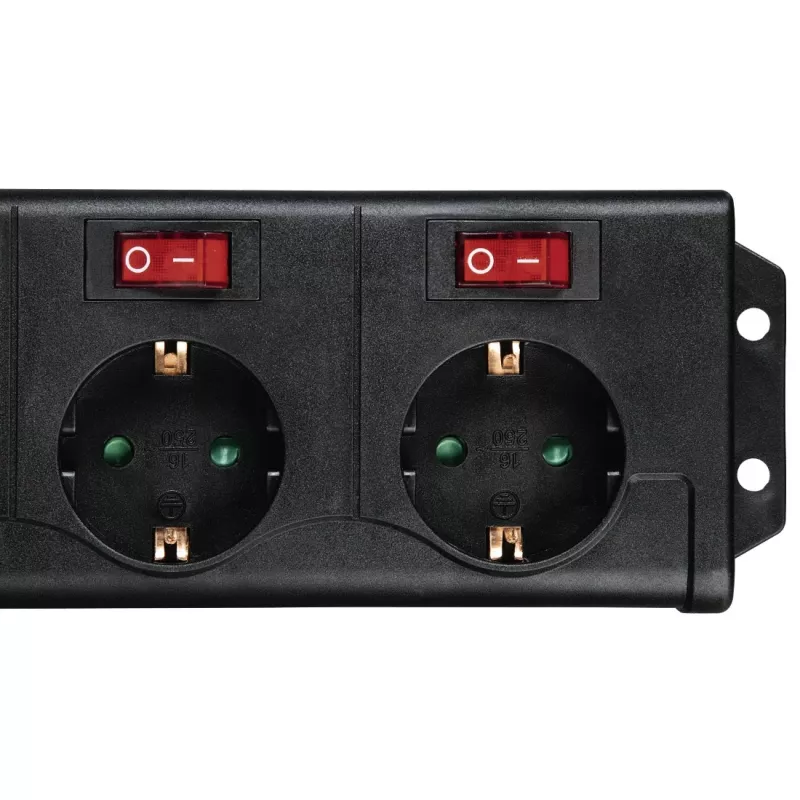Hama 00137259 ilginimo laidas 1,4 m 6 kištukinių lizdų Vidaus juodas