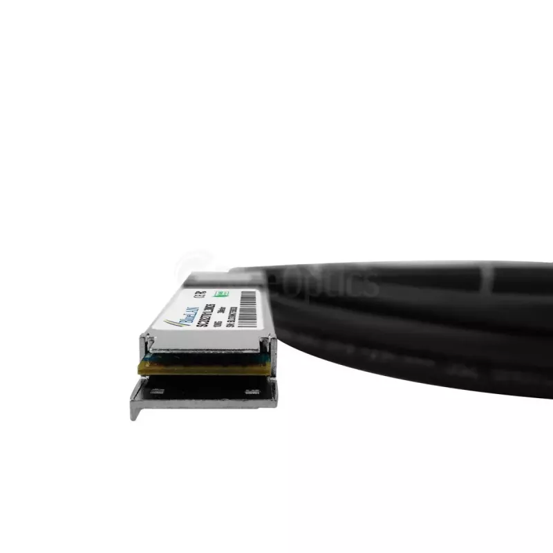 Tinklo kabelis BlueOptics DAC-QSFP-4SFP-10G-3M-BL QSFP28 4xSFP28 InfiniBand 3m Juodas