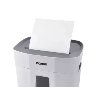 Popieriaus smulkintuvas Dahle PaperSAFE 100, kryžminis pjovimas, 70 dB, 22 cm, pilkai balta