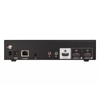 ATEN VP2120 besiūlis prezentacijų perjungiklis su Quad View, HDMI, USB Type-A, metalinis, juodas, 60 Hz, 15 m