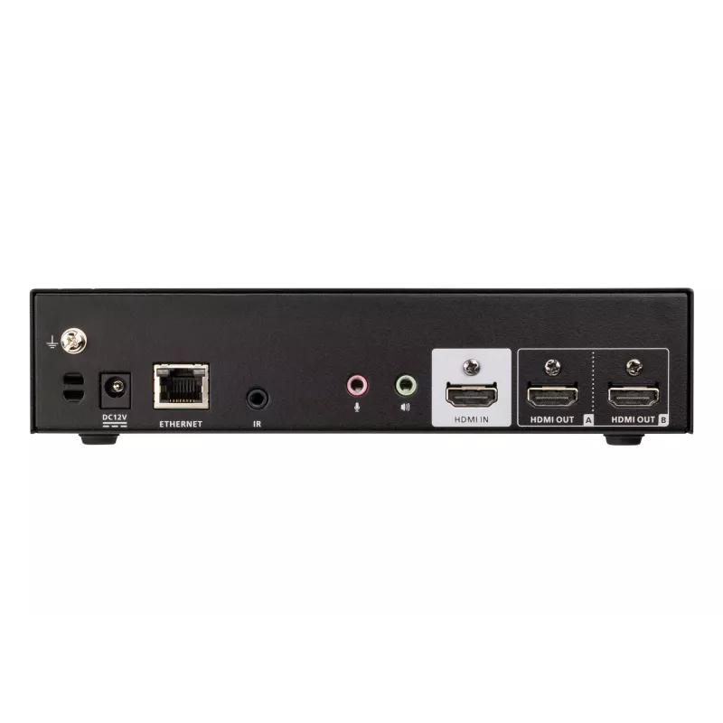 ATEN VP2120 besiūlis prezentacijų perjungiklis su Quad View, HDMI, USB Type-A, metalinis, juodas, 60 Hz, 15 m