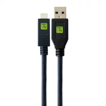 Techly ICOC MUSB31-CMAM10T USB 3.2 Gen 1 laidas 1 m USB A – USB C juodas